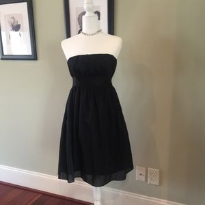 Black Strapless Party/Cocktail Dress- Size 6.